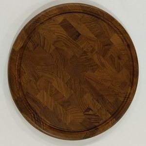 END GRAIN ACACIA WOODEN CHARCUTERIE TRAY / CHEESE BOARD WITH JUICE DRIP …